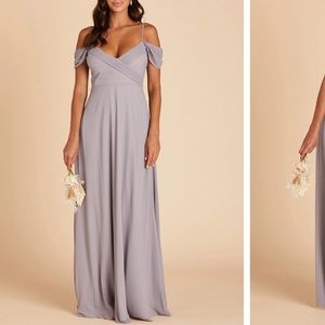 Buddy grey medium silver Spence bridesmaid dress